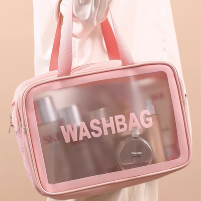 GROSSE Kapazität Trockene und feuchte Trennung MAKEUP BAG DAMEN'S PORTABLE Kosmetik Lagerbeutel 2024 NEUE Toilettenbeutel Reisetasche