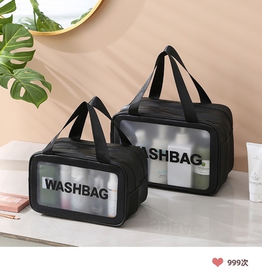 GROSSE Kapazität Trockene und feuchte Trennung MAKEUP BAG DAMEN'S PORTABLE Kosmetik Lagerbeutel 2024 NEUE Toilettenbeutel Reisetasche