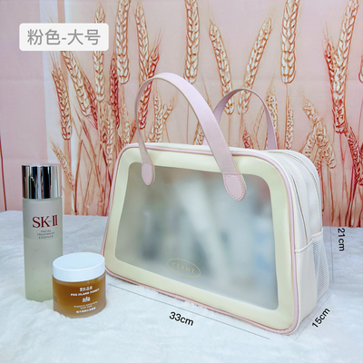 GROSSE Kapazität Trockene und feuchte Trennung MAKEUP BAG DAMEN'S PORTABLE Kosmetik Lagerbeutel 2024 NEUE Toilettenbeutel Reisetasche