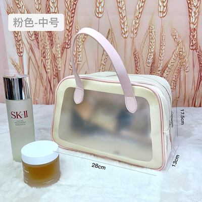 GROSSE Kapazität Trockene und feuchte Trennung MAKEUP BAG DAMEN'S PORTABLE Kosmetik Lagerbeutel 2024 NEUE Toilettenbeutel Reisetasche
