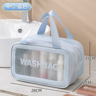 GROSSE Kapazität Trockene und feuchte Trennung MAKEUP BAG DAMEN'S PORTABLE Kosmetik Lagerbeutel 2024 NEUE Toilettenbeutel Reisetasche