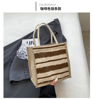TOTE BAG CANVAS BAG CANVAS GIRL neu gedruckt TOTE INS PORTABLE BENTO LUNCH BOX Arbeit