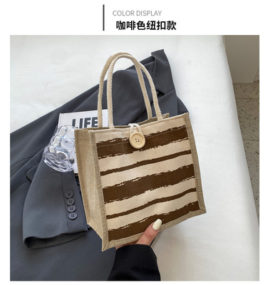 TOTE BAG CANVAS BAG CANVAS GIRL neu gedruckt TOTE INS PORTABLE BENTO LUNCH BOX Arbeit