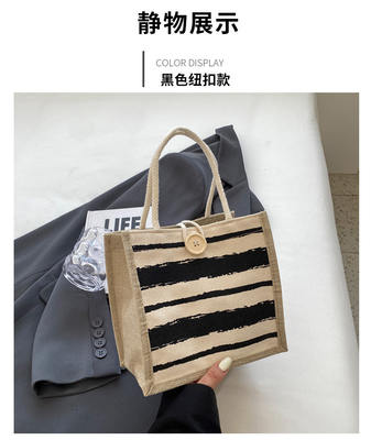 TOTE BAG CANVAS BAG CANVAS GIRL neu gedruckt TOTE INS PORTABLE BENTO LUNCH BOX Arbeit