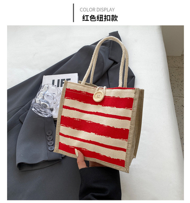 TOTE BAG CANVAS BAG CANVAS GIRL neu gedruckt TOTE INS PORTABLE BENTO LUNCH BOX Arbeit
