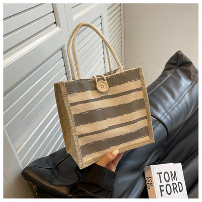 TOTE BAG CANVAS BAG CANVAS GIRL neu gedruckt TOTE INS PORTABLE BENTO LUNCH BOX Arbeit