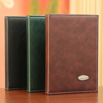 Leder 6 &quot;Fotobalbum Familienalbum 240 Unterbrechungen Büro Fotoalbum Taschenalbum