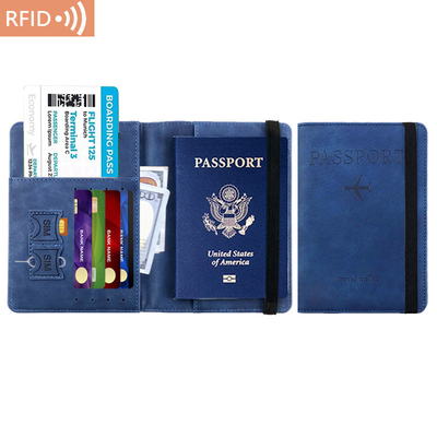 Amazon PU Leder-PASSPORT-TASCH RFID MULTI-FUNKTIONAL PASSPORT HOLDER PASSPORT-CAVER PASSPORT-CAVER
