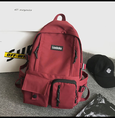 2024 NEUE KORÄISCHE VERSION VON Einfacher Studenten-SCHULENTASCH Anti-Diebstahl Anti-Seismisch Hochschule WIND Rucksack Computer Rucksack