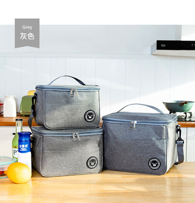 Lunchbox Handtasche Quadrat Isolierte Tasche Aluminiumfolie Verdickte Bento Tasche Büro Studenten bringen Mahlzeiten Große Kappe