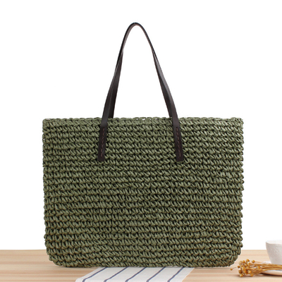 GRENZüberschreitende Neue Großkapazitäts-Zufallsstrohtasche JAPAN UND SOUTH KOREA Schultertasche