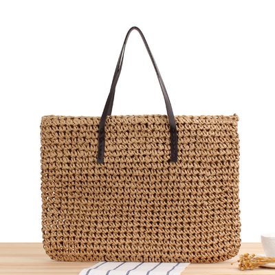 GRENZüberschreitende Neue Großkapazitäts-Zufallsstrohtasche JAPAN UND SOUTH KOREA Schultertasche