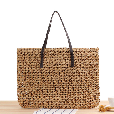 GRENZüberschreitende Neue Großkapazitäts-Zufallsstrohtasche JAPAN UND SOUTH KOREA Schultertasche