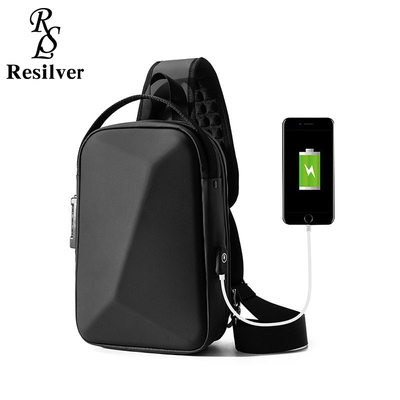 Neue Männer-Brusttasche Großkapazität Schulter-Tasche Kross-Body-Tasche Männliche Freizeit-Büro-iPad Computer-Brusttasche Hard Shell