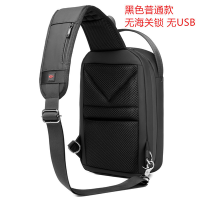 Neue Männer-Brusttasche Großkapazität Schulter-Tasche Kross-Body-Tasche Männliche Freizeit-Büro-iPad Computer-Brusttasche Hard Shell