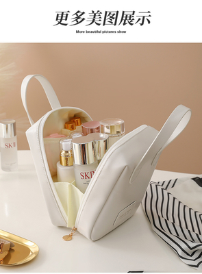 MAKEUP BAG 2023 Neuer tragbarer großer Kapazitäts-Wasserdicht-Fahrzeug tragbarer Toiletten- und Hautpflege-Taschen