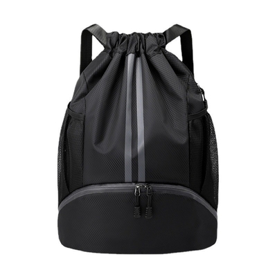 BUNDLE Tasche DRAWSTRING Rucksack tragbare Basketballtasche Trockene und feuchte Trennung Schwimmtasche Outdoor-Sport MULTIFUNKTIONAL