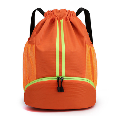 BUNDLE Tasche DRAWSTRING Rucksack tragbare Basketballtasche Trockene und feuchte Trennung Schwimmtasche Outdoor-Sport MULTIFUNKTIONAL