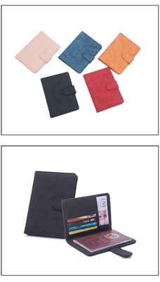 Antidiebstahl Neuer Reisepass MULTIFUNKTIONAL TICKET Dokumentenschutzkoffer RFID BUNKLE CARD BAG