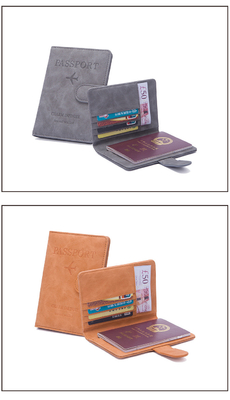 Antidiebstahl Neuer Reisepass MULTIFUNKTIONAL TICKET Dokumentenschutzkoffer RFID BUNKLE CARD BAG