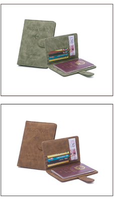 Antidiebstahl Neuer Reisepass MULTIFUNKTIONAL TICKET Dokumentenschutzkoffer RFID BUNKLE CARD BAG