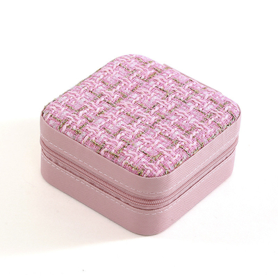 Kleine Duft-Serien Einfache Lagerung Reise-Portable Schmuck-Lager-Box Ohrringe Ring Ring Kleines Schmuck-Box