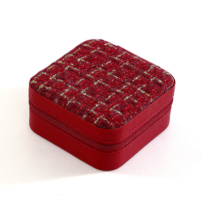 Kleine Duft-Serien Einfache Lagerung Reise-Portable Schmuck-Lager-Box Ohrringe Ring Ring Kleines Schmuck-Box