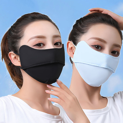 Sommer BURST Auge Schutz Winkel Eis Seide Sonnencreme Maske Damen Sonnencreme Maske Damen UV-Schutz Dünnschattierung Maske