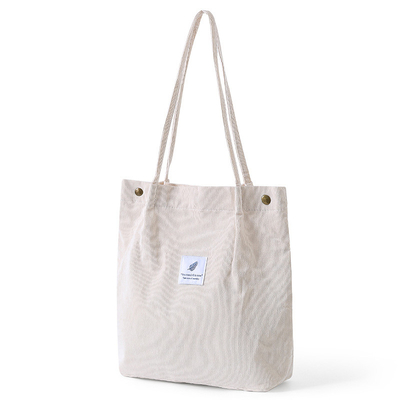 WOMEN'S BAG SIMPLE FASHION CORDUROY BAG Klasse Leinwand BAG Schulter Tasche Campus Crossbody BAG TOTE BAG