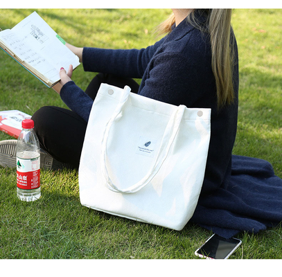 WOMEN'S BAG SIMPLE FASHION CORDUROY BAG Klasse Leinwand BAG Schulter Tasche Campus Crossbody BAG TOTE BAG