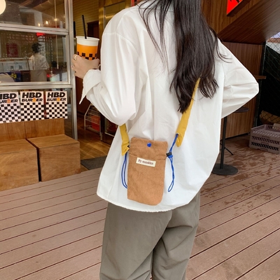 CORDUROY KREISENFÜGER HANDTASCHEN KREISENFÜGER Schultertasche WALK MINI HANDTASCHEN für Frauen