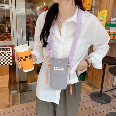 CORDUROY KREISENFÜGER HANDTASCHEN KREISENFÜGER Schultertasche WALK MINI HANDTASCHEN für Frauen