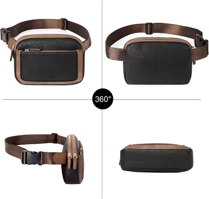 Neue, grenzüberschreitende, körperübergreifende FANNY-Packung mit verstellbaren Gürteln aus Falschleder für Frauen
