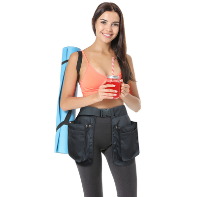 MULTIFUNKTIONALE MULTIPOSKETENZIPPER FANNY PACK SPORTE Modegürtel Vorhänge Taille Siegel Hängende Taille Lagertasche