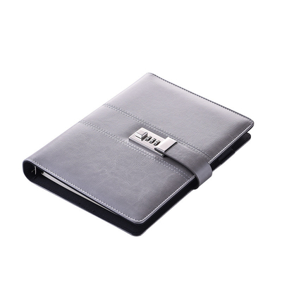 A5 CODE BOOK NOTEBOOK WITH LOCKING LEDGER Karte Karte Codebuch Loose-Leaf geheimes Tagebuch
