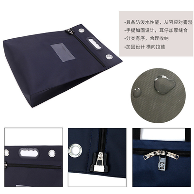 Überschreitende grenzübergreifende Festfarbe OXFORD KLOTH TICKET DOKUMENT BAG DOKUMENT BAG TICKET BAG Lieferbeutel Gutschein BAG A4 Papiertasche