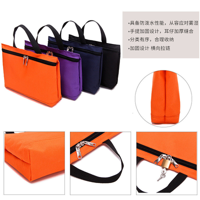 Portable Dokumenten-Tasche OXFORD Kleidung Tickets Tasche NOTE Tasche wasserdicht Banknote Tasche NOTE Lagertasche