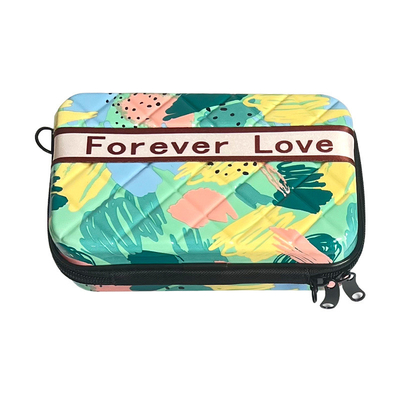 ASB+PC MATERIAL PORTABLE HARD SHELL MAKEUP BAG EINE Schulter PORTABLE Lagertasche mit HAND Geschenk-Box FESTIVAL Jährliches Treffen