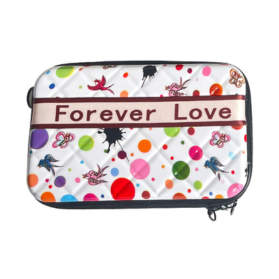 ASB+PC MATERIAL PORTABLE HARD SHELL MAKEUP BAG EINE Schulter PORTABLE Lagertasche mit HAND Geschenk-Box FESTIVAL Jährliches Treffen