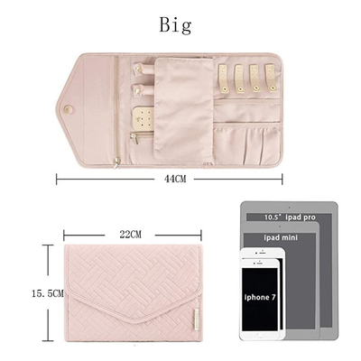 JEWELSCHASTE Lagertasche ANTI-Oxidation Halsband Ohrringe STUD Ohrringe Armbandring feine Schmuckkasten PORTABLE