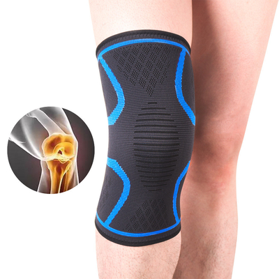 Neue gestrickte Nylon-Sport-Kniebeutel für Männer und Frauen Herbst und Winter Badminton Lauf-Fitness Kniebeutel für den Außenbereich