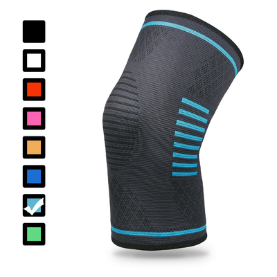 Neue gestrickte Nylon-Sport-Kniebeutel für Männer und Frauen Herbst und Winter Badminton Lauf-Fitness Kniebeutel für den Außenbereich