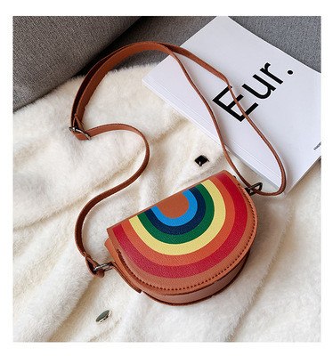 2024 MODE NEUE JUNGES Mädchen BABY MODE Schulter Krosskörper Tasche Zeichentrickfilm Tasche Wechsel Prinzessin kleine Tasche