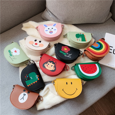 2024 MODE NEUE JUNGES Mädchen BABY MODE Schulter Krosskörper Tasche Zeichentrickfilm Tasche Wechsel Prinzessin kleine Tasche