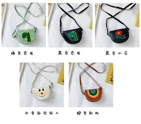 2024 MODE NEUE JUNGES Mädchen BABY MODE Schulter Krosskörper Tasche Zeichentrickfilm Tasche Wechsel Prinzessin kleine Tasche