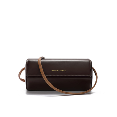 2024 NEW SIMPLE FASHION Kleine Tasche Netzwerk RÖTES ALLES Einzel-SCHULTER-Krosskörper-Frauen-Tasche FASHION NICHE ZYLINDER-TASche
