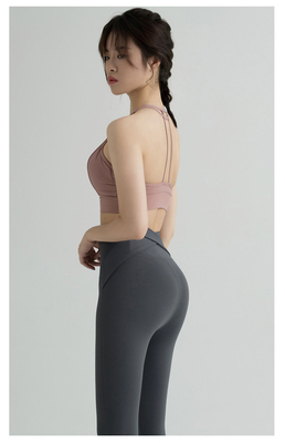 Neue hohe Taille Yoga Hosen Frauen Europa und die USA Pfirsich Hüft ÜBERÜBUNG enges Laufen Geschwindigkeit trockene Yoga Kleidung NAK
