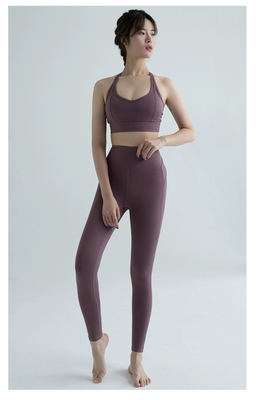 Neue hohe Taille Yoga Hosen Frauen Europa und die USA Pfirsich Hüft ÜBERÜBUNG enges Laufen Geschwindigkeit trockene Yoga Kleidung NAK