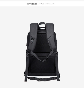 Neues Business-Rucksack TAGLICHER Pendler-Rücksack Männers große Kapazität Stoßdämpfende wasserdichte Schultasche Laptop-Tasche