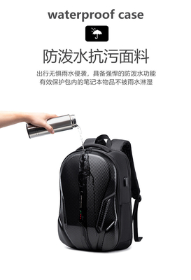 Neues Business-Rucksack TAGLICHER Pendler-Rücksack Männers große Kapazität Stoßdämpfende wasserdichte Schultasche Laptop-Tasche